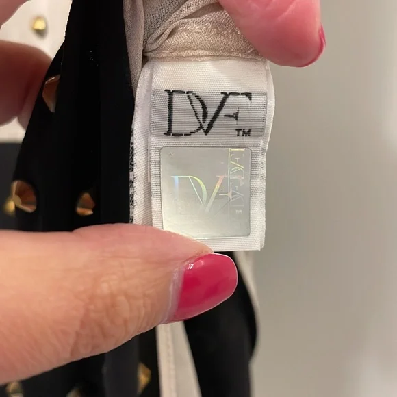 DVF Abrielle Crystal Studded dress - Picture 14 of 16